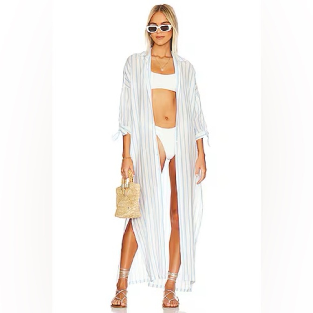 New With Tags Peixoto shirt dress swim cover up - one size